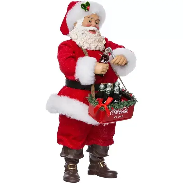 Kurt S. Adler - Coca-Cola kerstman met sixpack - Afbeelding 3