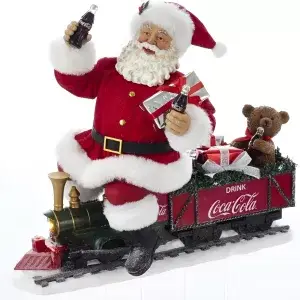 Kurt S. Adler - Kerstman op Coca Cola trein