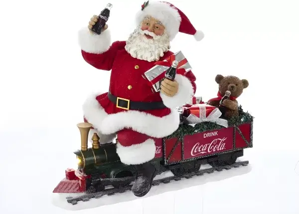 Kurt S. Adler - Kerstman op Coca Cola trein