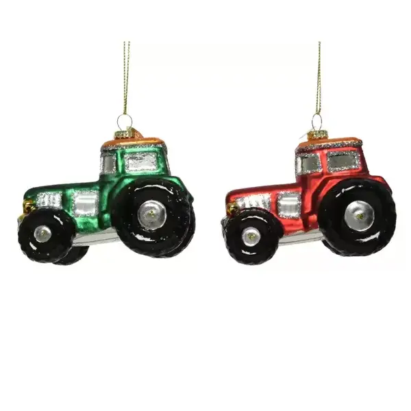 Groene trekker met glitters