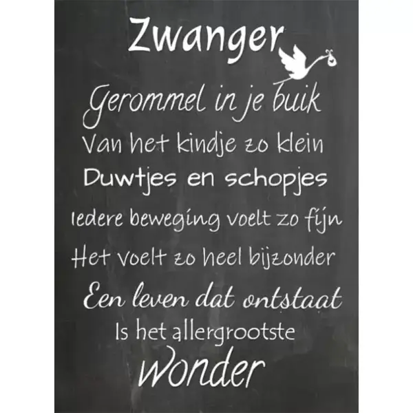 Zwanger, gerommel in je buik