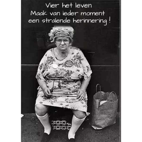 Vier het leven