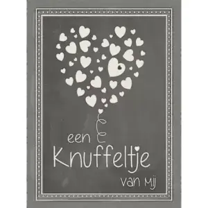 Een knuffeltje van mij