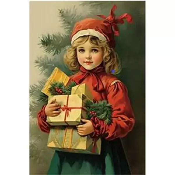 Nostalgische Kerstkaarten - Afbeelding 6