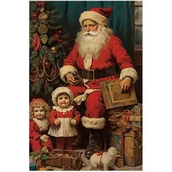 Nostalgische Kerstkaarten - Afbeelding 2
