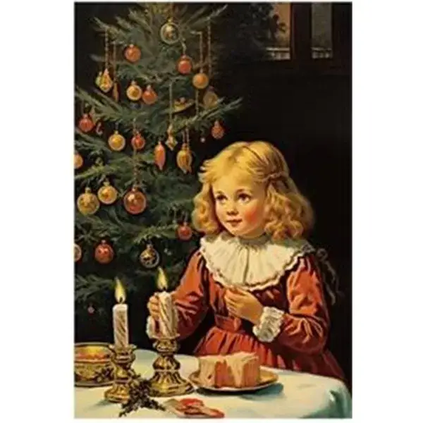 Nostalgische Kerstkaarten - Afbeelding 4