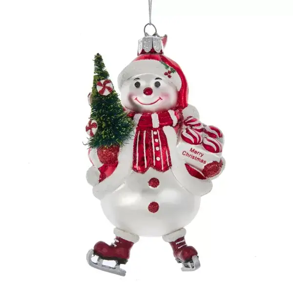 Peppermint sneeuwman
