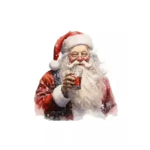 Drinkende kerstman