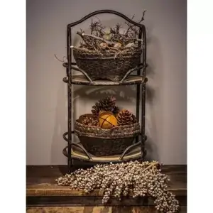 Etagère landelijk tafereel