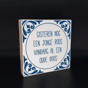 Gisteren nog een jonge roos