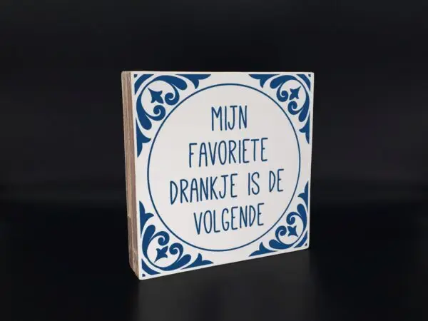 Favoriete drankje