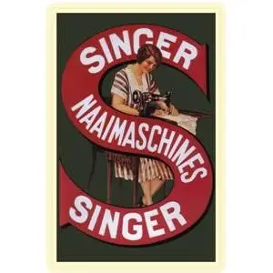 Singer naaimachines 10x15 cm