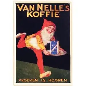 Van Nelle Piggelmee koffie 10x15 cm