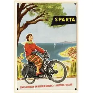 Sparta rijwielen 10x15 cm