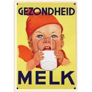 Gezondheid melk 10x15 cm