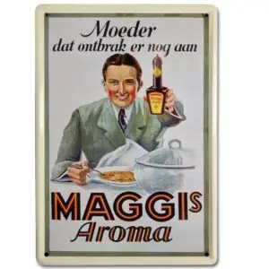 Reclamebord 20x30 cm