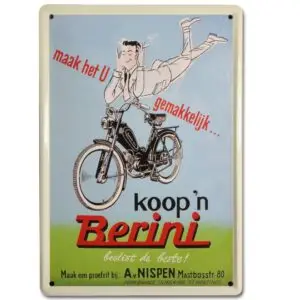 Berini bromfiets 10x15 cm