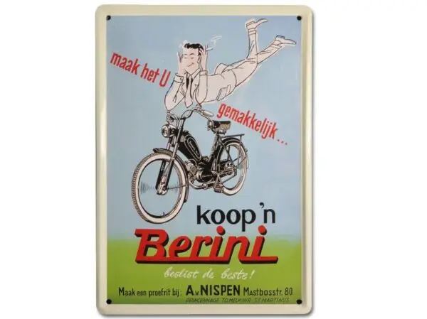 Berini bromfiets 10x15 cm