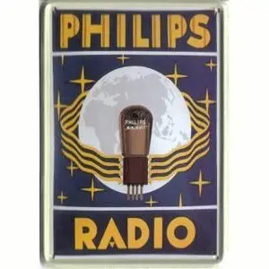 Philips radio 20x30 cm