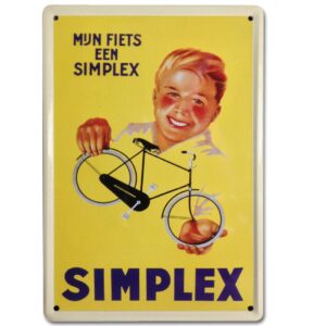 Simplex fietsen 20x30 cm