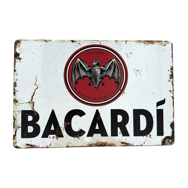 Bacardi wit bord