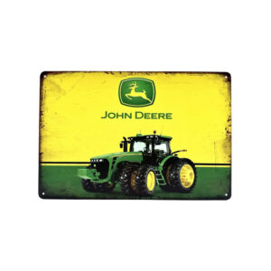 John Deere met logo