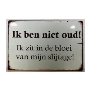 Ik ben niet oud