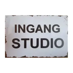 Ingang studio