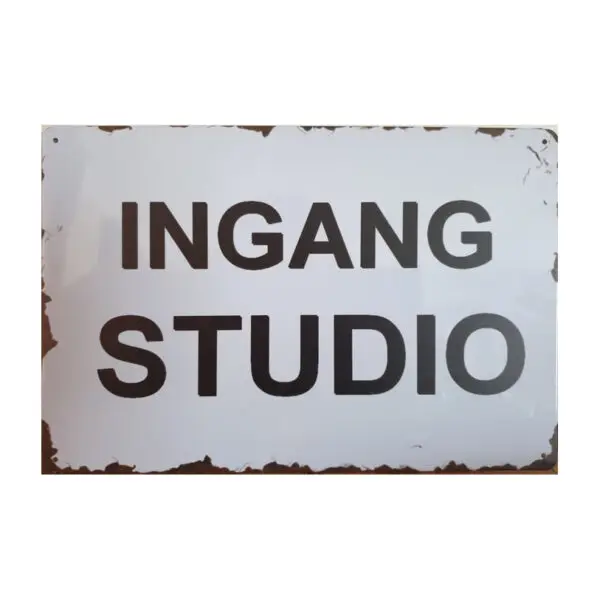 Ingang studio