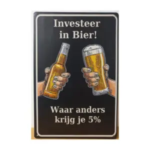 Investeer in bier
