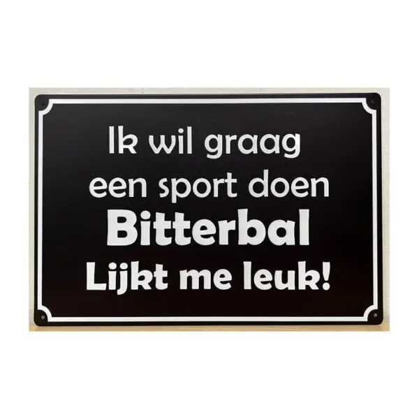 Sport bitterbal
