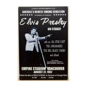 Elvis Presley on Stage