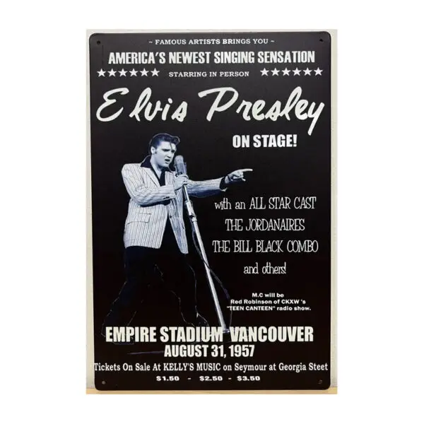 Elvis Presley on Stage
