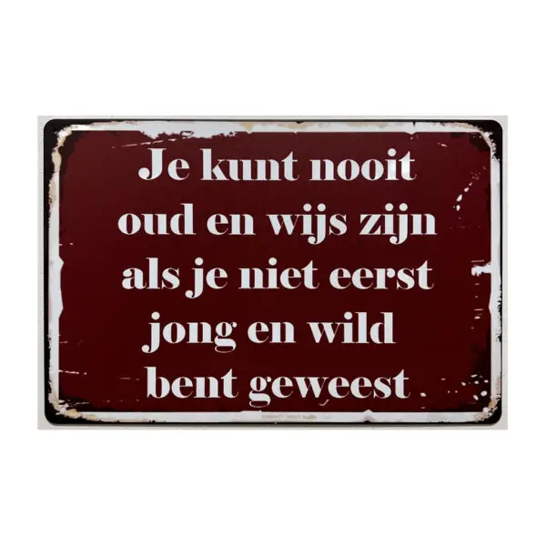 Oud en wijs