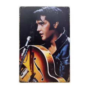Elvis Presley met gitaar