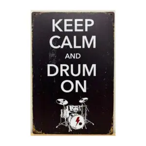 Keep kalm and drum on