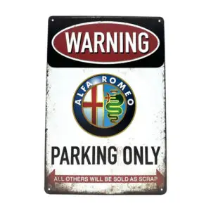 Parking Only Alfa Romeo