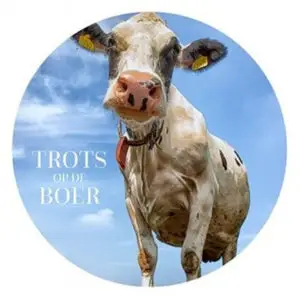 Trots op de boer koe