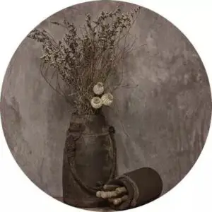 Stoer en sober vaas 30 cm