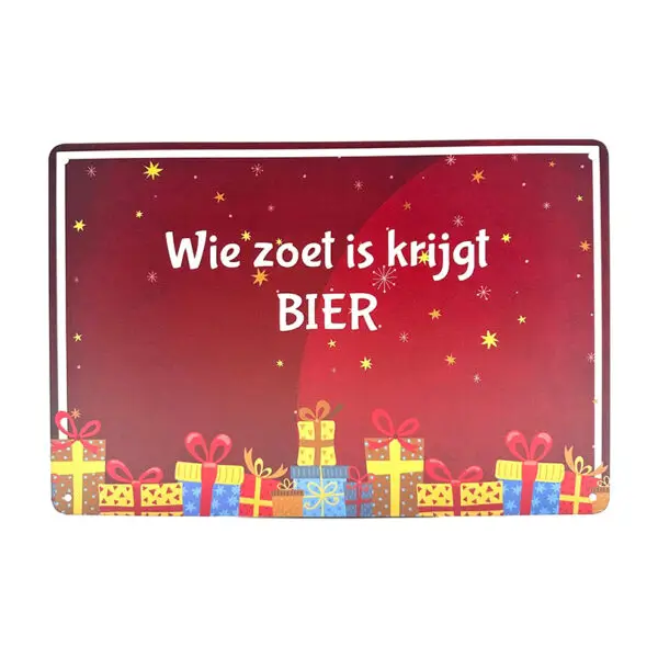 Wie zoet is krijgt bier