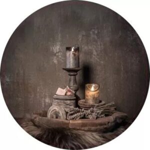 Kaarsen met amberblokjes