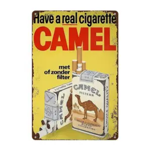 Camel met of zonder filter