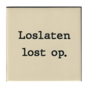 Loslaten lost op