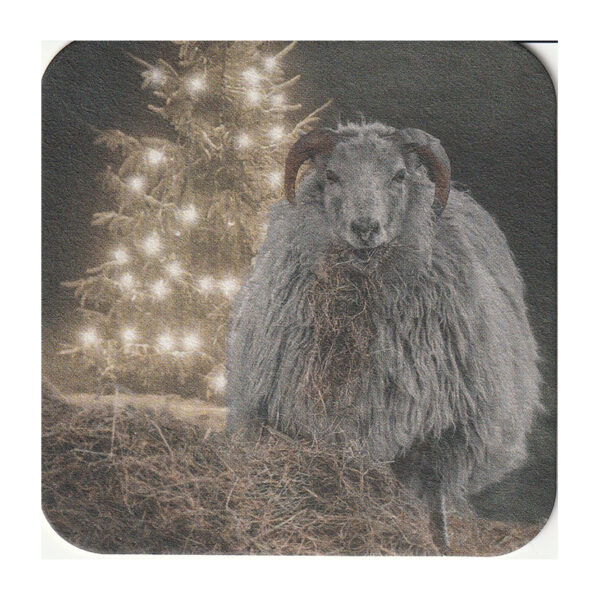 Viltjes Schaap bij kerstboom 10 stuks - Afbeelding 2