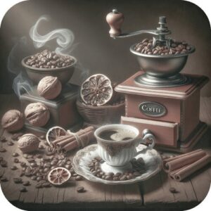 Viltjes Koffietijd 10 stuks