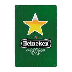 Groen bordje Heineken