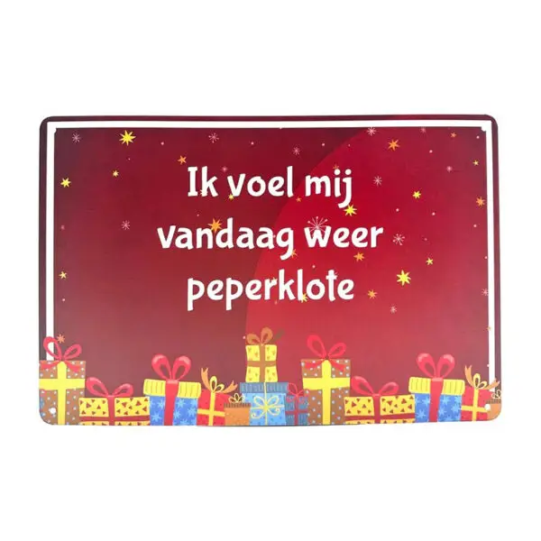 Ik voel mij vandaag