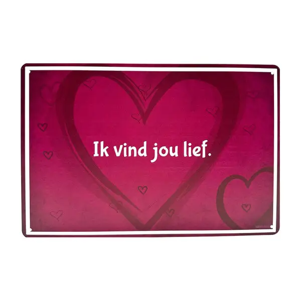 Ik vind jou lief