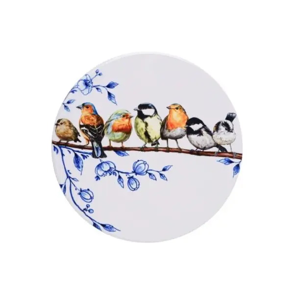 Pannenonderzetter Bosvogels - 18 cm