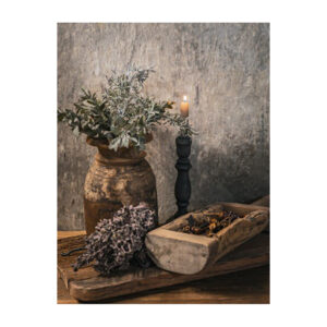 Napalese pot met kaars